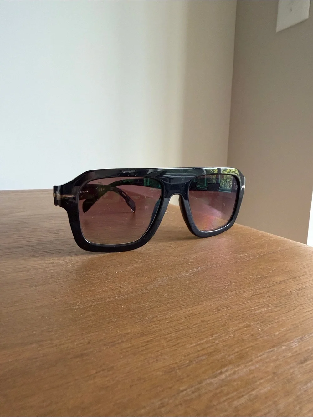 David Beckham sleek black